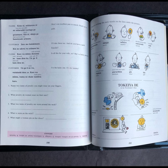JAPANESE THE FUN & EASY WAY ACTIVITY BOOK and 4 CASSETTE TAPES - Picture 9 of 16
